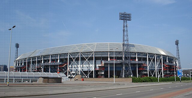 Stadion de Kuip van Feyenoord Rotterdam