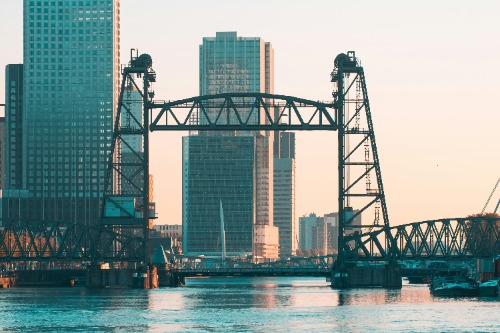 De Hef brug in Rotterdam