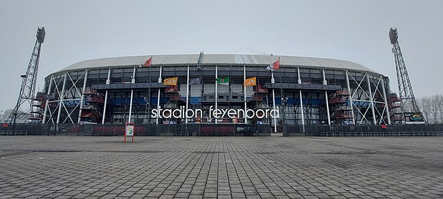 De Kuip het stadion van Feyenoord Rotterdam